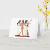 3 Musiker Karte (Gelbe Blume)