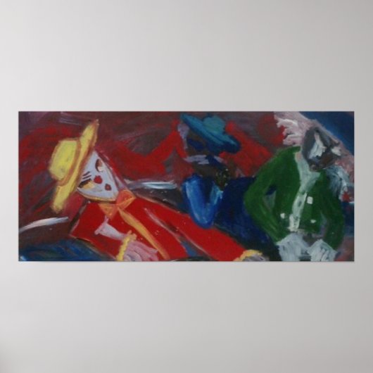 3 MUSIKER POSTER (Vorne)