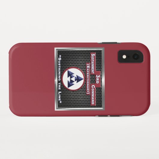 3. Nachhaltigkeitsbefehl (Expeditionary) Case-Mate iPhone Hülle (Rückseite (Horizontal))