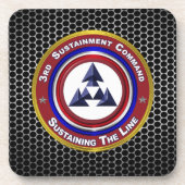 3. Nachhaltigkeitsbefehl Getränkeuntersetzer (Vorderseite)