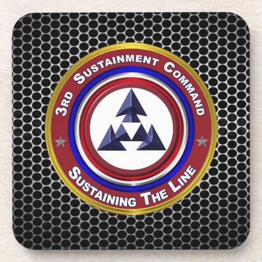 3. Nachhaltigkeitsbefehl Getränkeuntersetzer (Vorderseite)