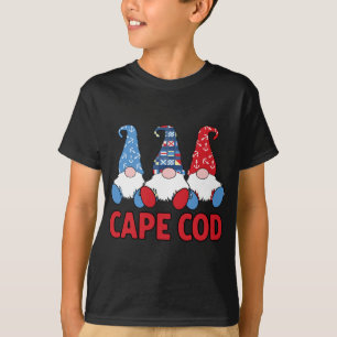 3 Nauti Segeln Gnomes Cape Cod MA The Ca T-Shirt