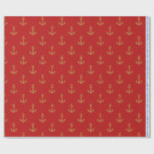 3 Nautical Haven Wrapping Paper "Big Size" Geschenkpapier (Flach)