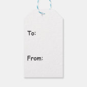 3 Niedliche Monster Geschenkanhänger (Rückseite)