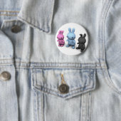 3 niedliche wabbits button (Beispiel)