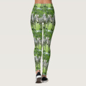 3 Niedliches Zebras Leggings (Rückseite)