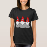 3 Nordic Gnomes Christmas Winter Red Gray Hats XMA T-Shirt<br><div class="desc">3 Nordic Gnomes Weihnachts Winter Rot Gray Hats XMAS Niedlich</div>