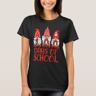 3 nordische Gnome 100 Tage Schulunterricht 100 Tag T-Shirt