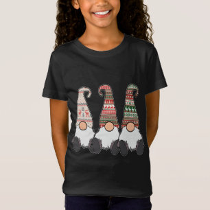 3 Nordische Gnomen Winter Weihnachten Schwedische  T-Shirt