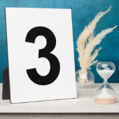 3 - Nummer drei Fotoplatte (Seite)