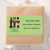 3 Nutcrackers Custom Rücksendeadressen-Aufkleber (Insitu)