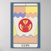 3 of Cups Poster (Vorne)