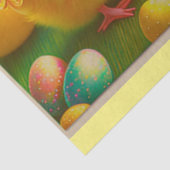 3 Osterhühnerkollektion Seidenpapier (Ausschnitt)