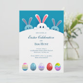 3 Osterkarte für Verbände Party Einladung (Stehend Vorderseite)