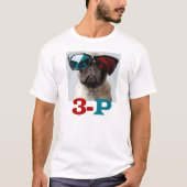 3-P 3D MOPS-LIEBE T-Shirt (Vorderseite)