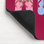 3 Paare Flipflops Mousepad (Ecke)