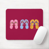 3 Paare Flipflops Mousepad (Mit Mouse)