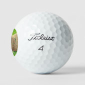 3 Pack Spaß Personalisiert Capybara Tier Golfball (Logo)