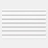 3 Pack: Weiße, schwarze und rote Streifen Weihnach Geschenkpapier Set (Vorderseite)