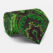 3 Paisley Mega- Krawatte (Gerollt)