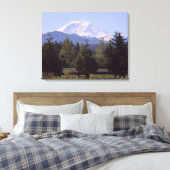 3-Panel-Leinwand des Rainier- und Pinienbäume Leinwanddruck (Insitu (Schlafzimmer))