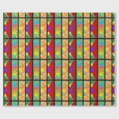 3 Panele Geschenkpapier (Flach)