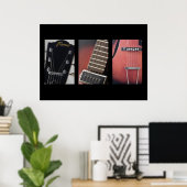 3 Part Harmony Fine Art Print Poster (Heimbüro)