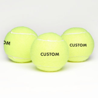 3 Personalisierte benutzerdefinierte Tennisbälle L