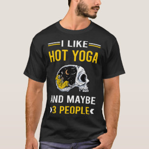3 Personen Hot Yoga T-Shirt