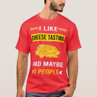 3 Personen Käse-Verkostung T-Shirt