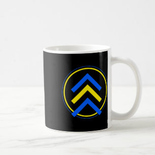 3 Pfeil-Logo-Down-Syndrom Kaffeetasse