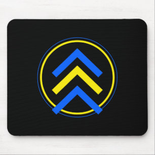 3 Pfeil Logo Down-Syndrom  Mousepad