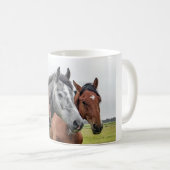 3 Pferde Tasse (VorderseiteRechts)