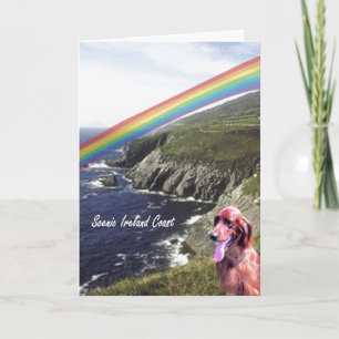 3. Phantastisches Irland Landschaftliche Küste St. Karte