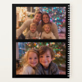 3 Photo Black and White 2026 Calendar Planer (Rückseite)