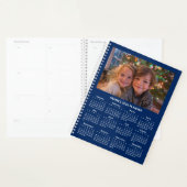 3 Photo Navy and White 2026 Calendar Planer (Anzeige)