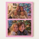 3 Photo Pink 2026 Calendar Planer (Rückseite)