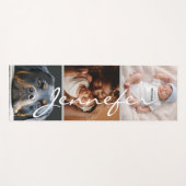 3 photos Collage Mother’s Day Yogamatte (Vorderseite (Horizontal))