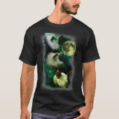 3 Pig Moon Funny T-Shirt (Vorderseite)