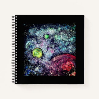 3 Planets SpaceCake-Notebook Notizblock