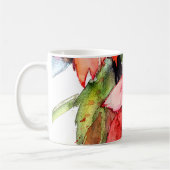 3 Poinsettia-WeihnachtsTasse Kaffeetasse (Links)