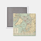3 Polare Landungen Magnet (Vorderseite/Rückseite)