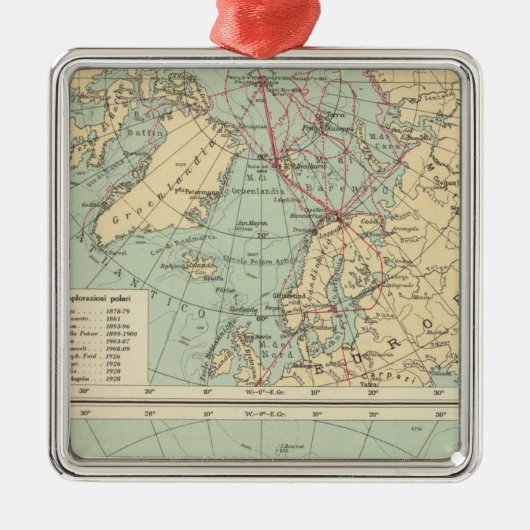 3 Polargebiete Ornament Aus Metall (Vorne)