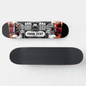 ~3 Pop ART~ SKATE DECK, KÜMMERN SIE! Skateboard (Horizontal)