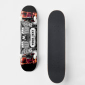 ~3 Pop ART~ SKATE DECK, KÜMMERN SIE! Skateboard (Vorderseite)
