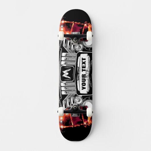 ~3 Pop ART~ SKATE DECK, KÜMMERN SIE! Skateboard (Vorderseite)
