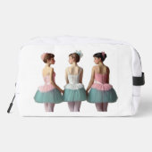 3 preciosas bailarinas con colores suaves waschbeutel (Rückseite)