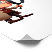 3 Private Ermittler, die nach Hinweisen suchen Poster (Ecke)