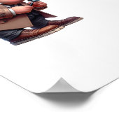 3 Private Ermittler, die nach Hinweisen suchen Poster (Ecke)