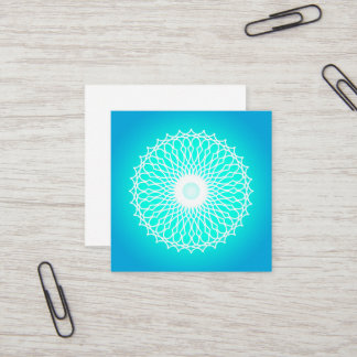 3 QUADRATISCHE VISITENKARTE